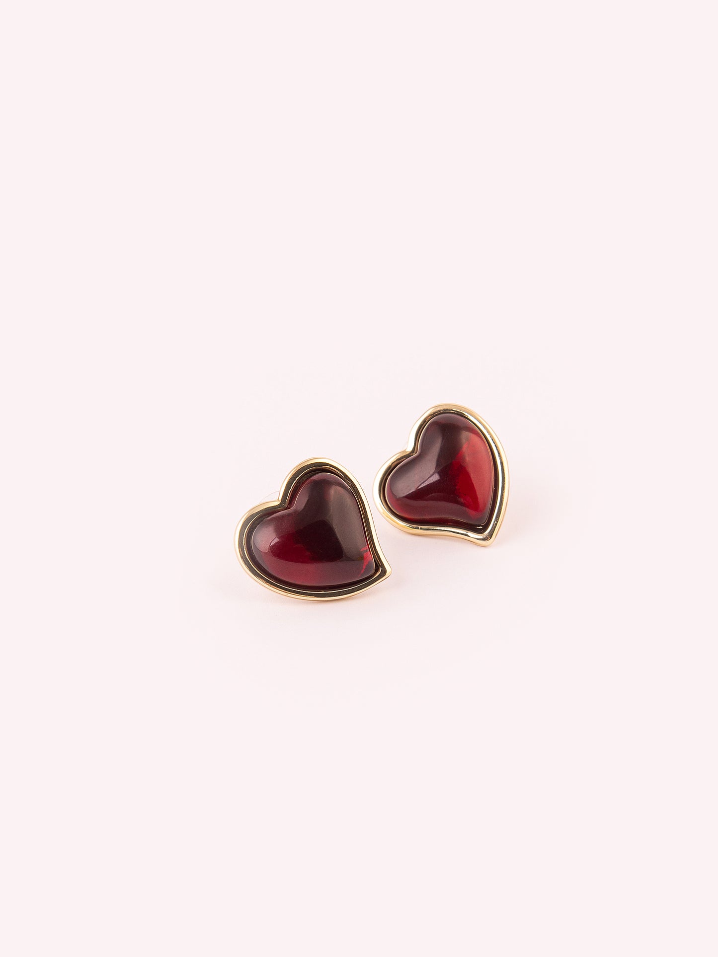 Crystal Heart Earrings