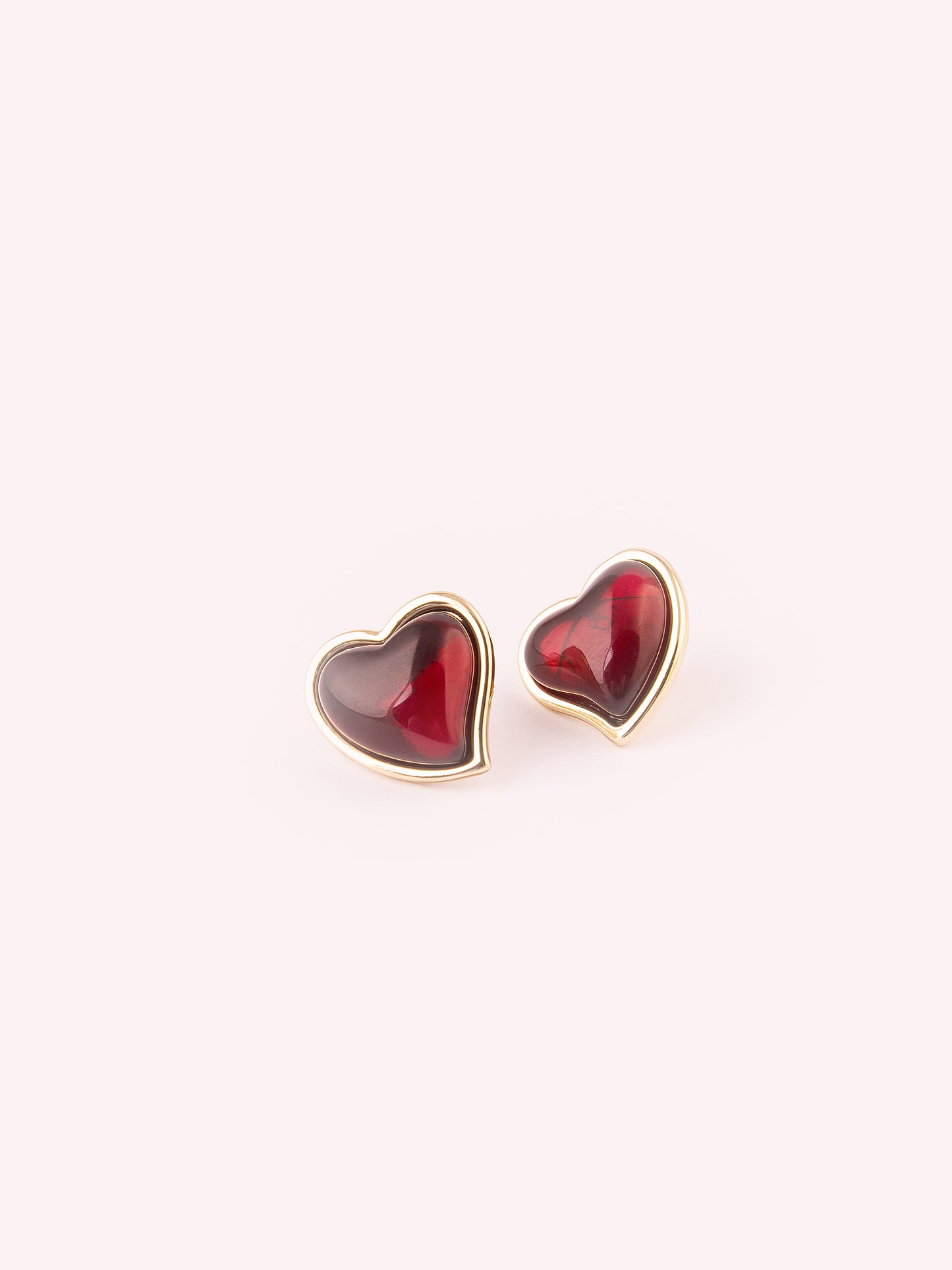 Crystal Heart Earrings