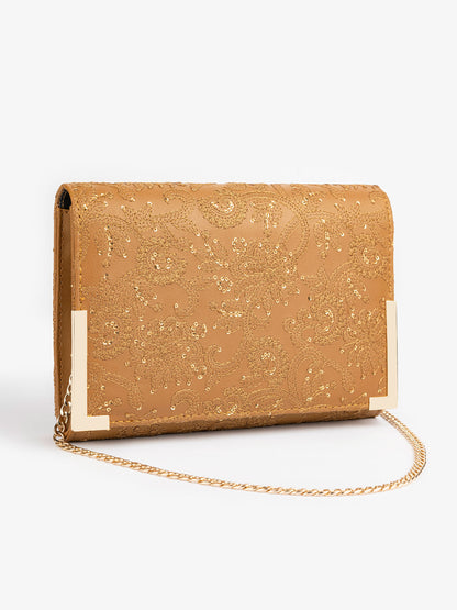 Embroidered Clutch