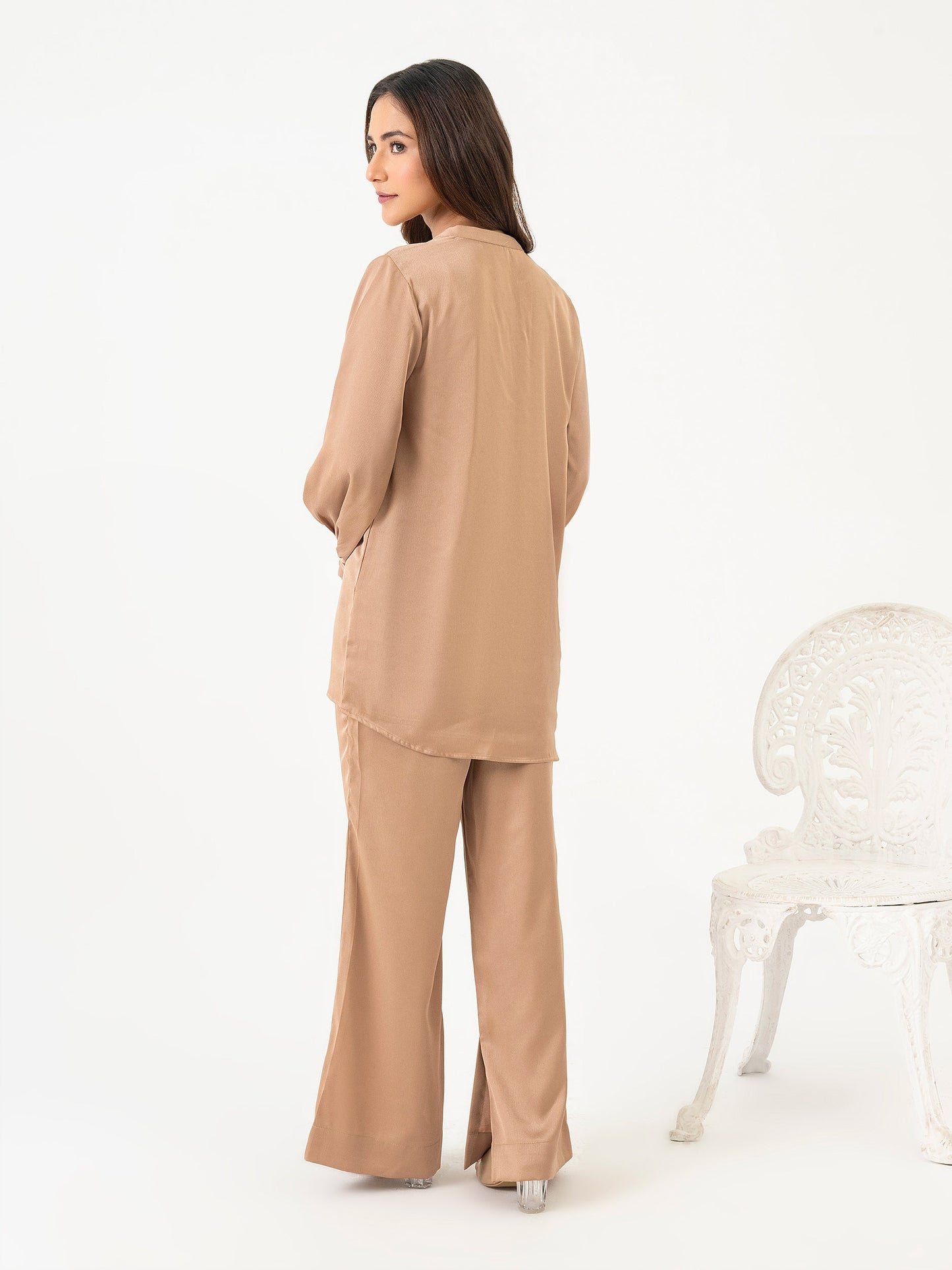 Silk Co-Ord Set-Dyed