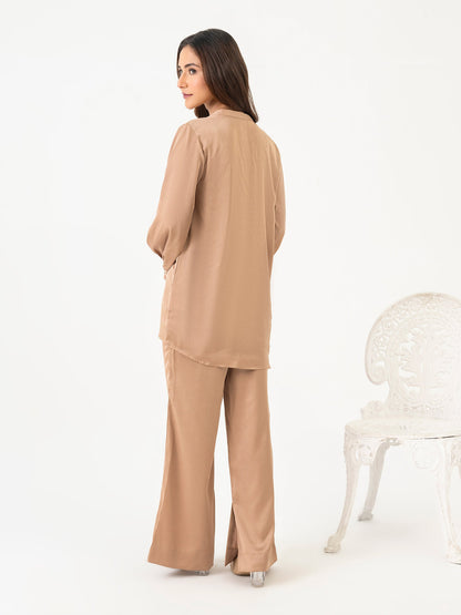 Silk Co-Ord Set-Dyed