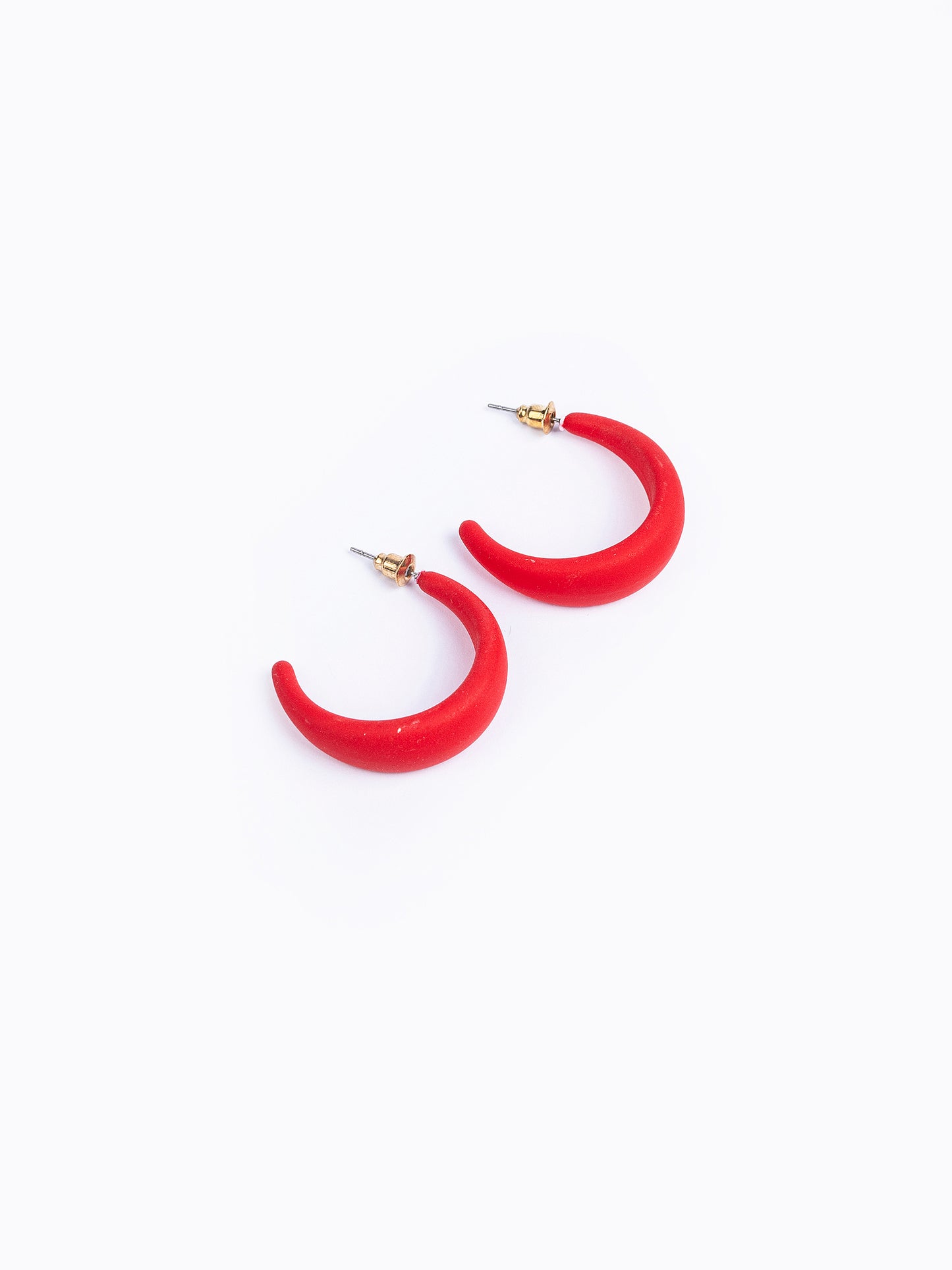 C-Hoop Earings