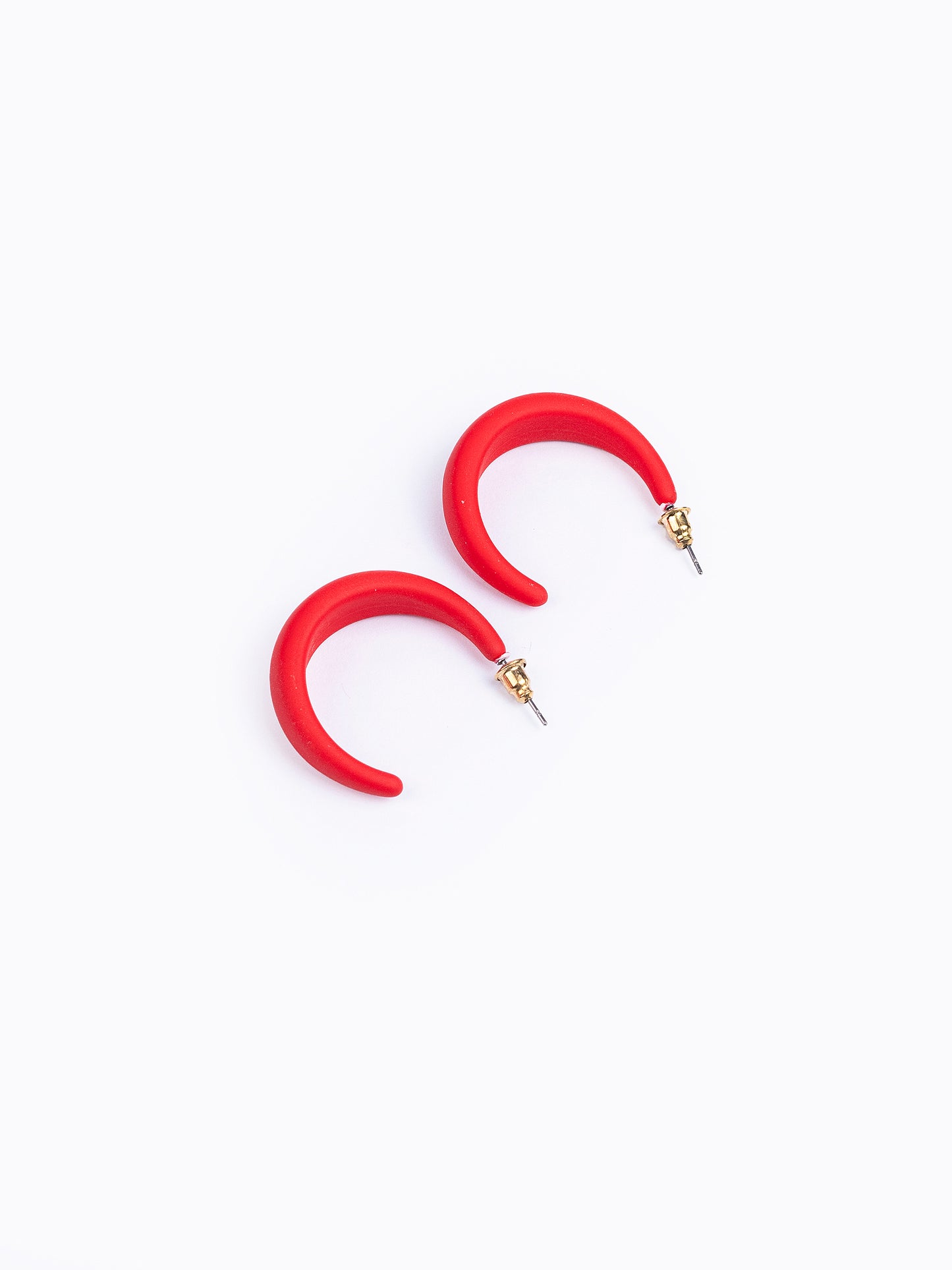 C-Hoop Earings