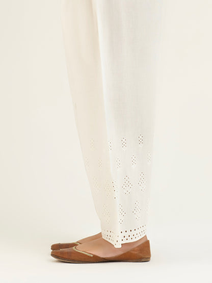 Embroidered Cambric Shalwar