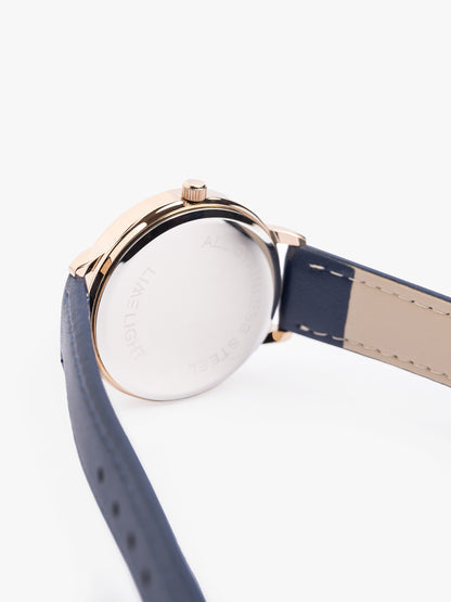 Rhinestone Embellished Watch
