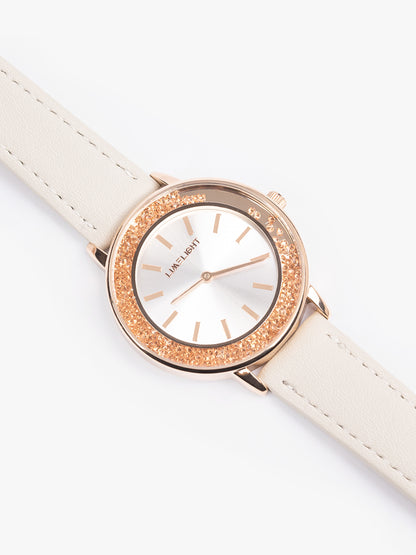 Rhinestone Embellished Watch