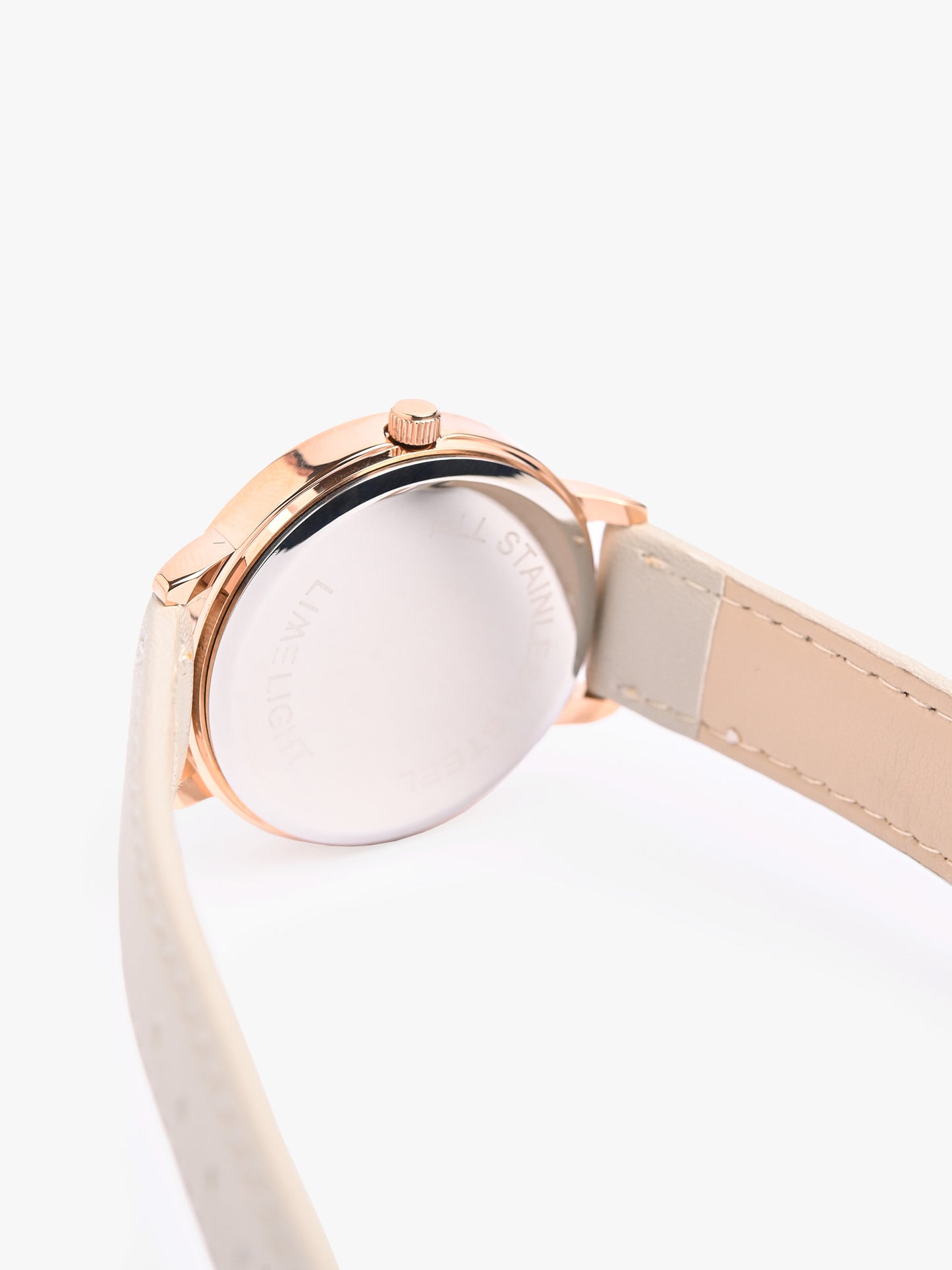 Rhinestone Embellished Watch