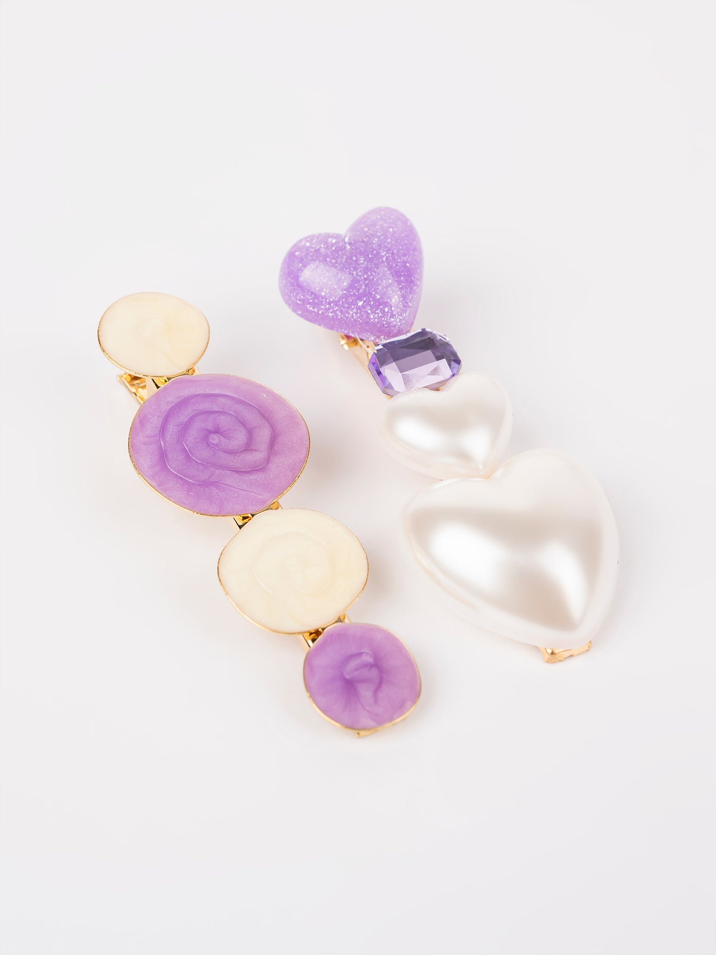 Heart Hair Clips