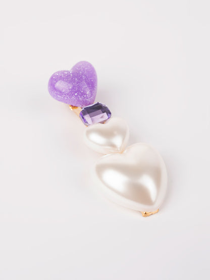 Heart Hair Clips