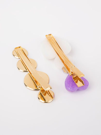 Heart Hair Clips