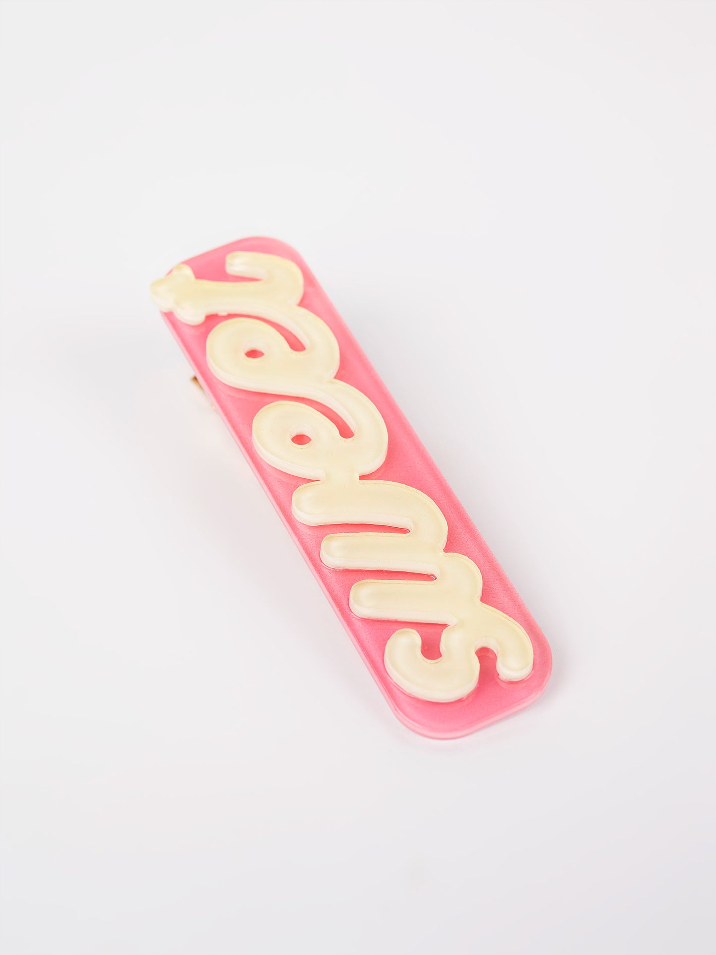 Sweet Written Hair Clips