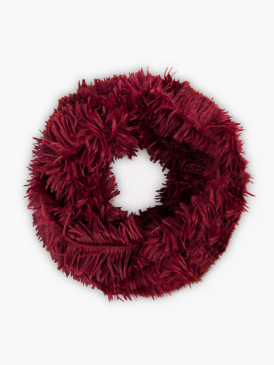 Moon Logo Fake Fur Muffler main image 1
