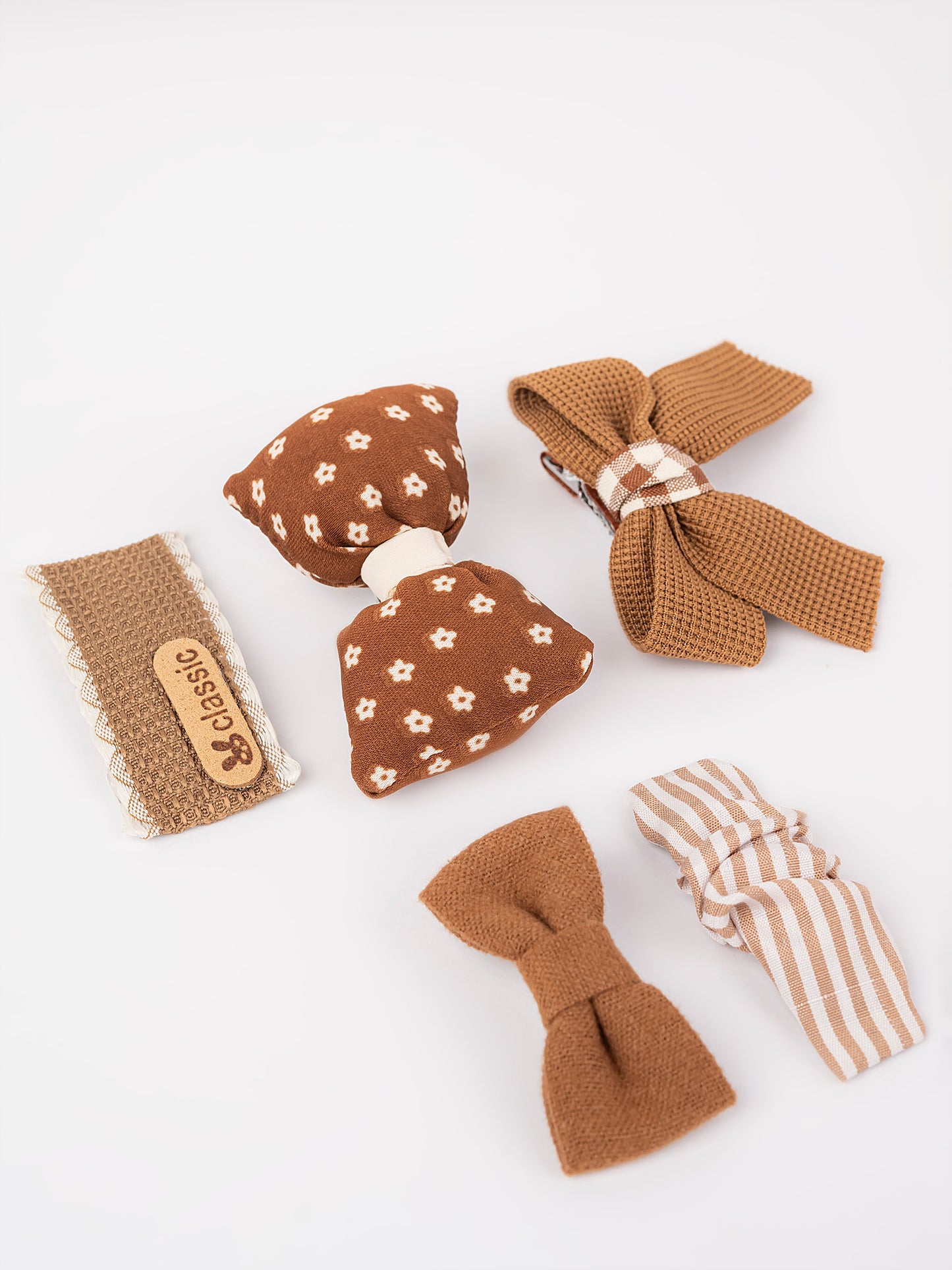 Classic Bow Hair Clip Set