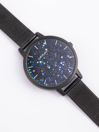 Rhinestone Embellished Watch