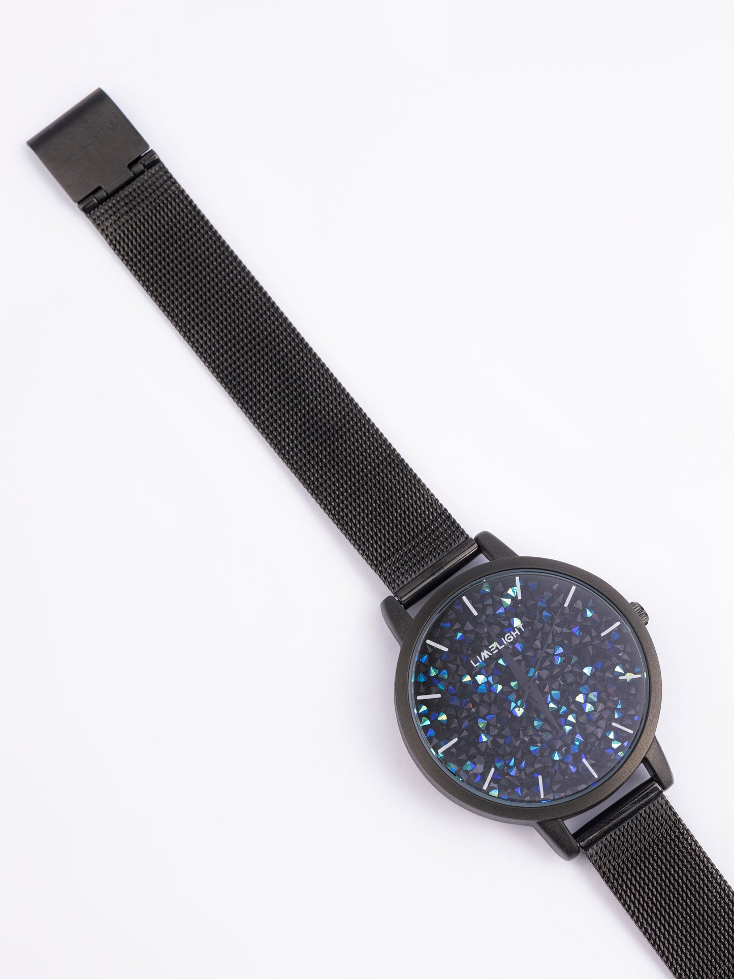 Rhinestone Embellished Watch