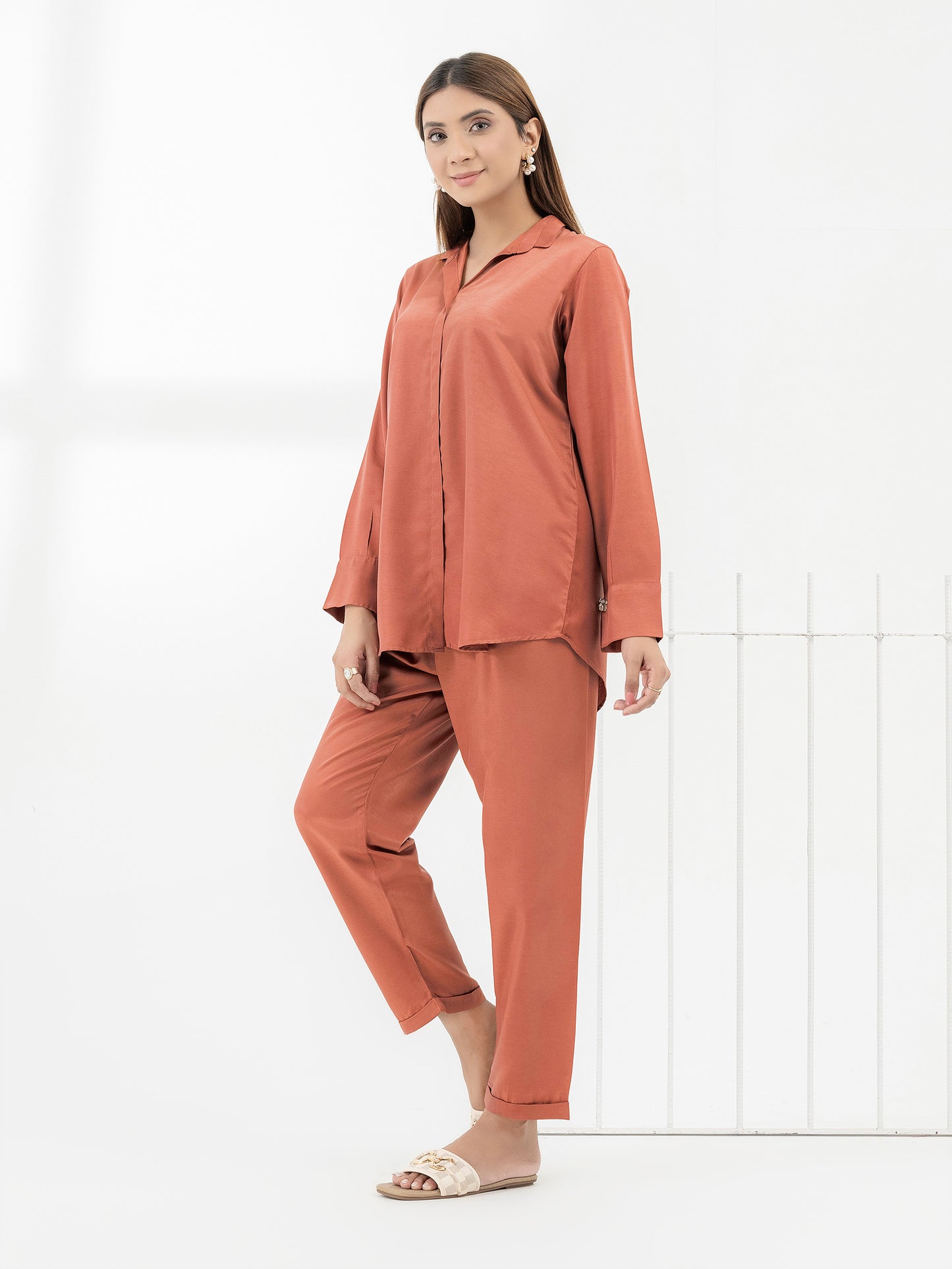 Raw Silk Co-Ord Set