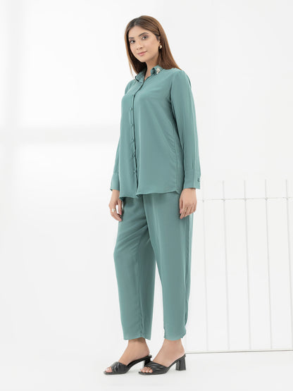 Raw Silk Co-ord Set