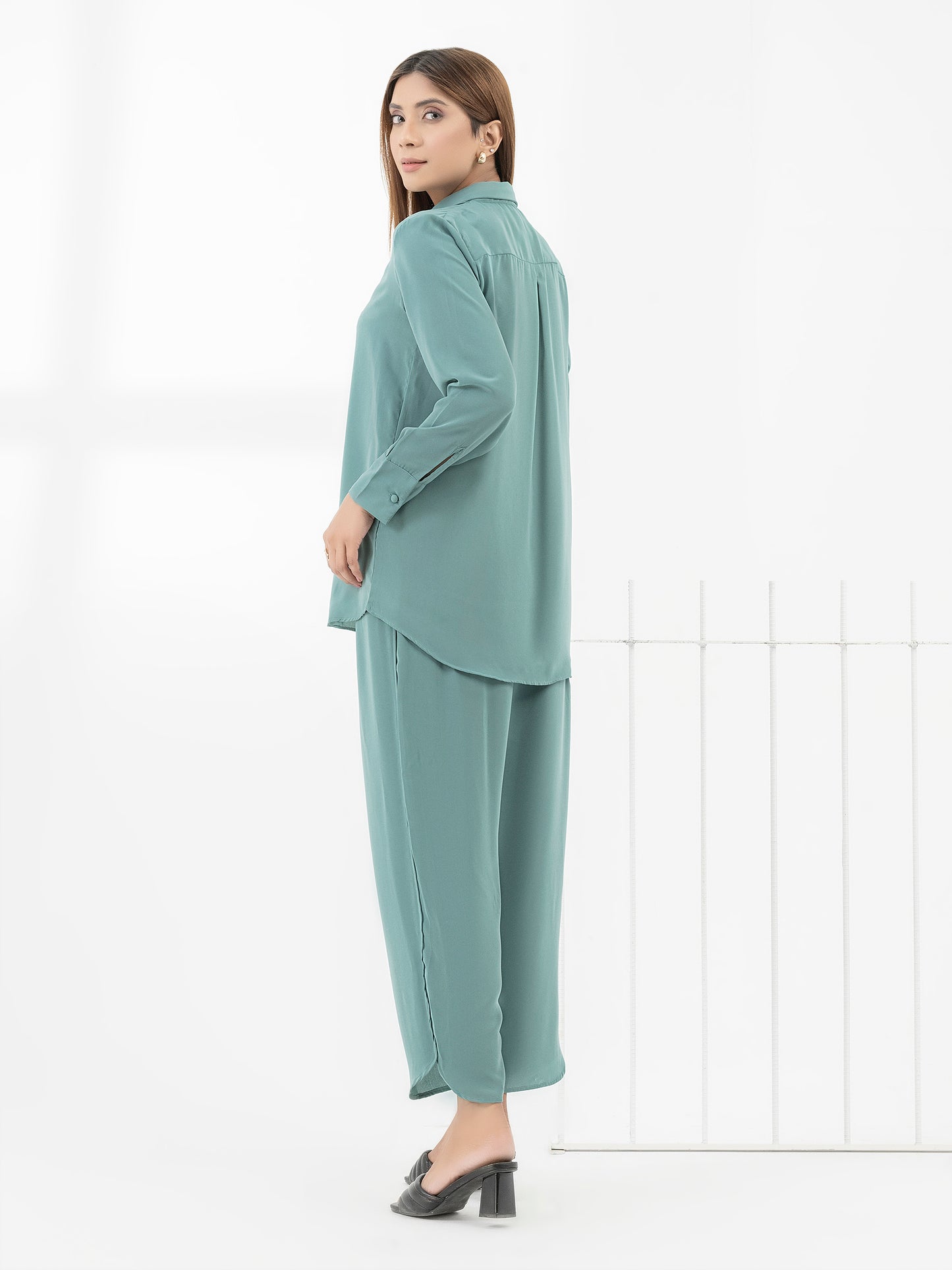 Raw Silk Co-ord Set