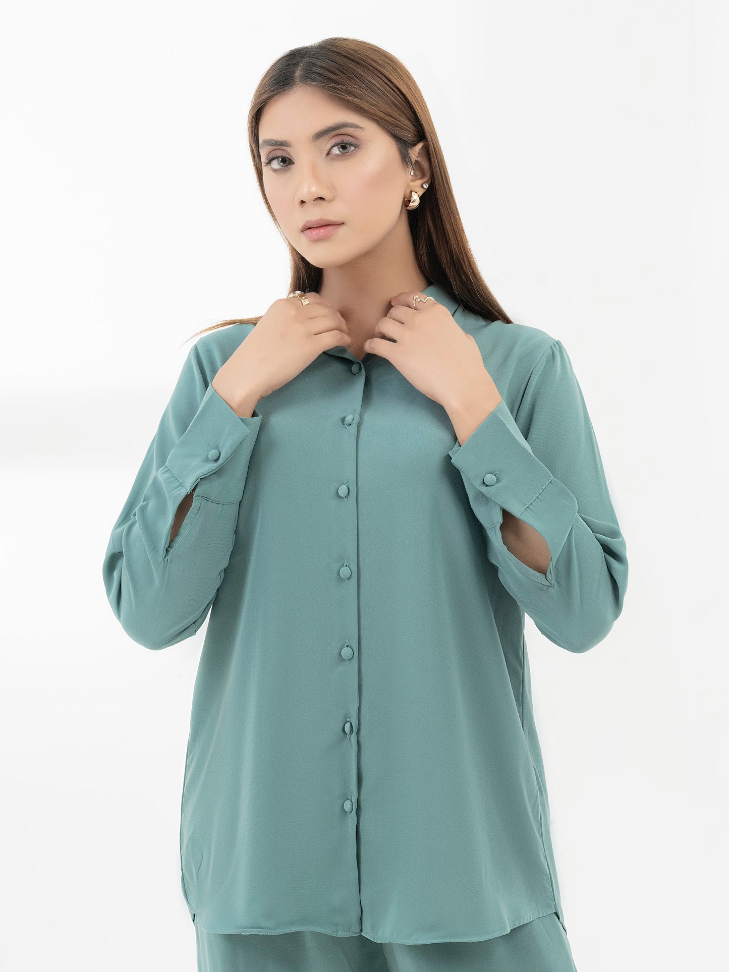 Raw Silk Co-ord Set