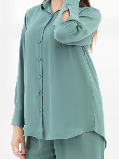 Raw Silk Co-ord Set