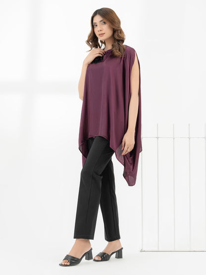 Embellished Silk Top