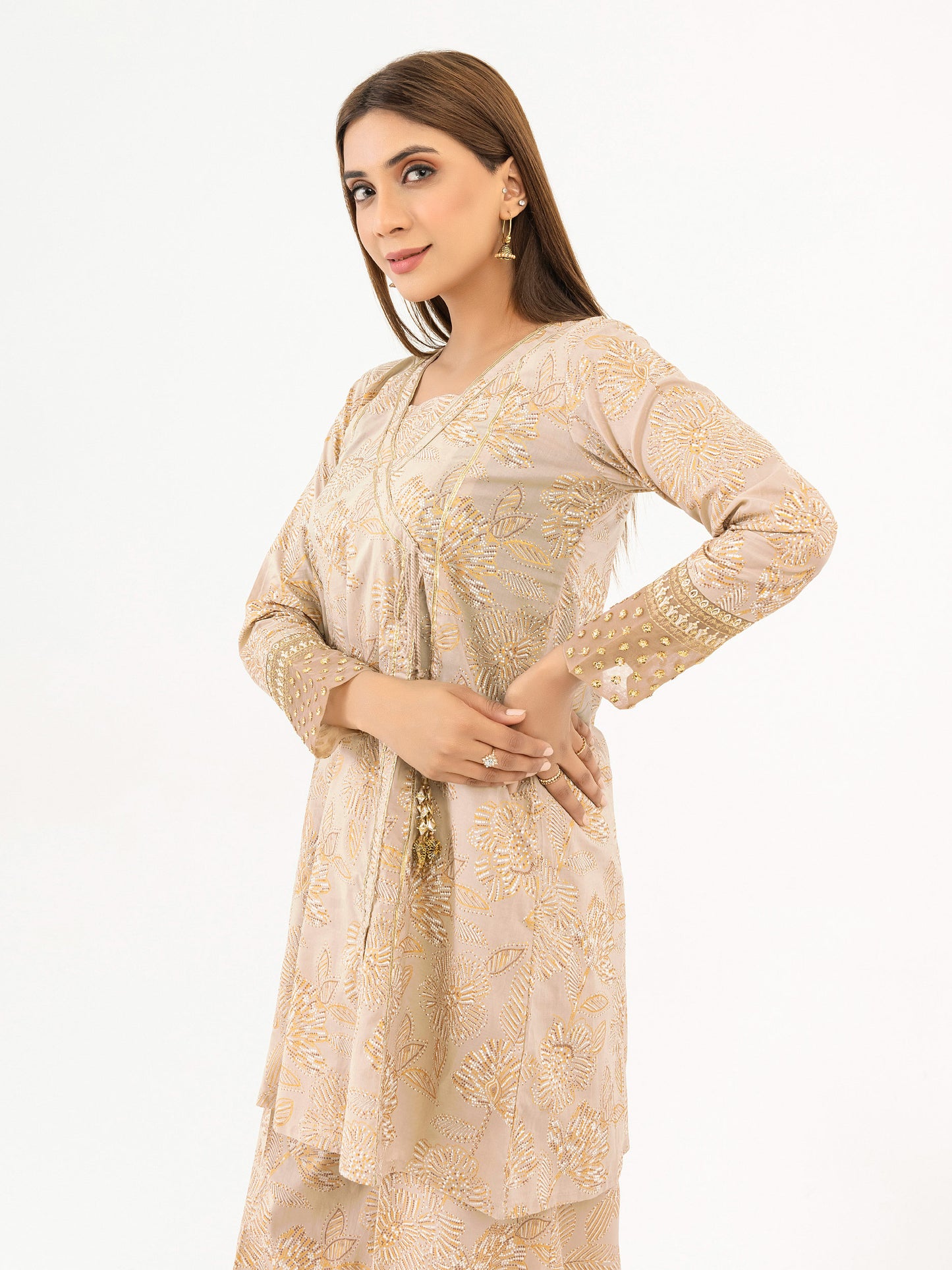 2 Piece Lawn Suit-Embroidered (Pret)