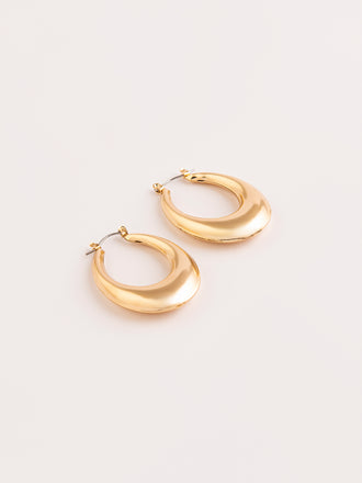 metallic-hoop-earrings