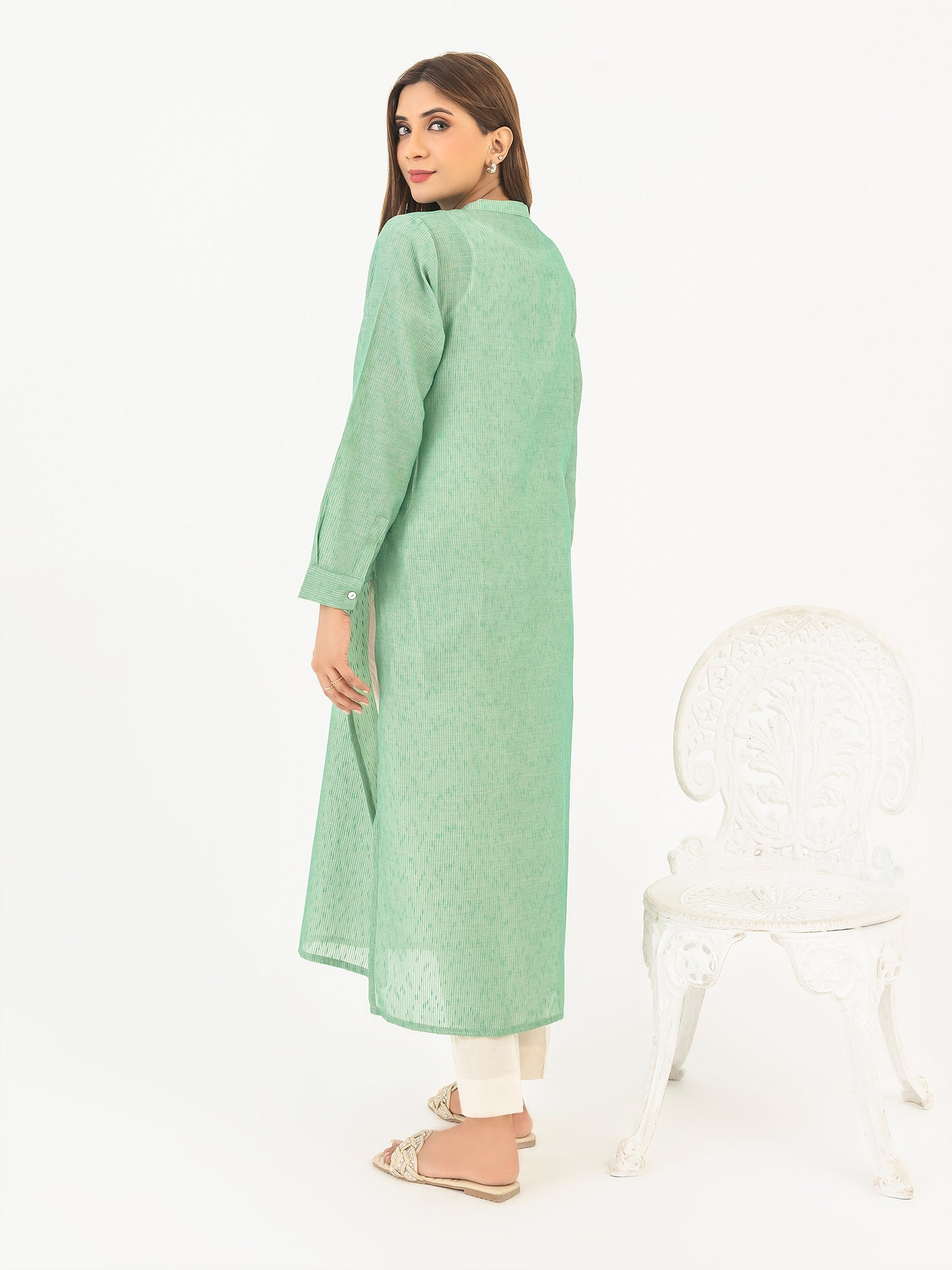 Lawn Shirt-Dyed (Pret)