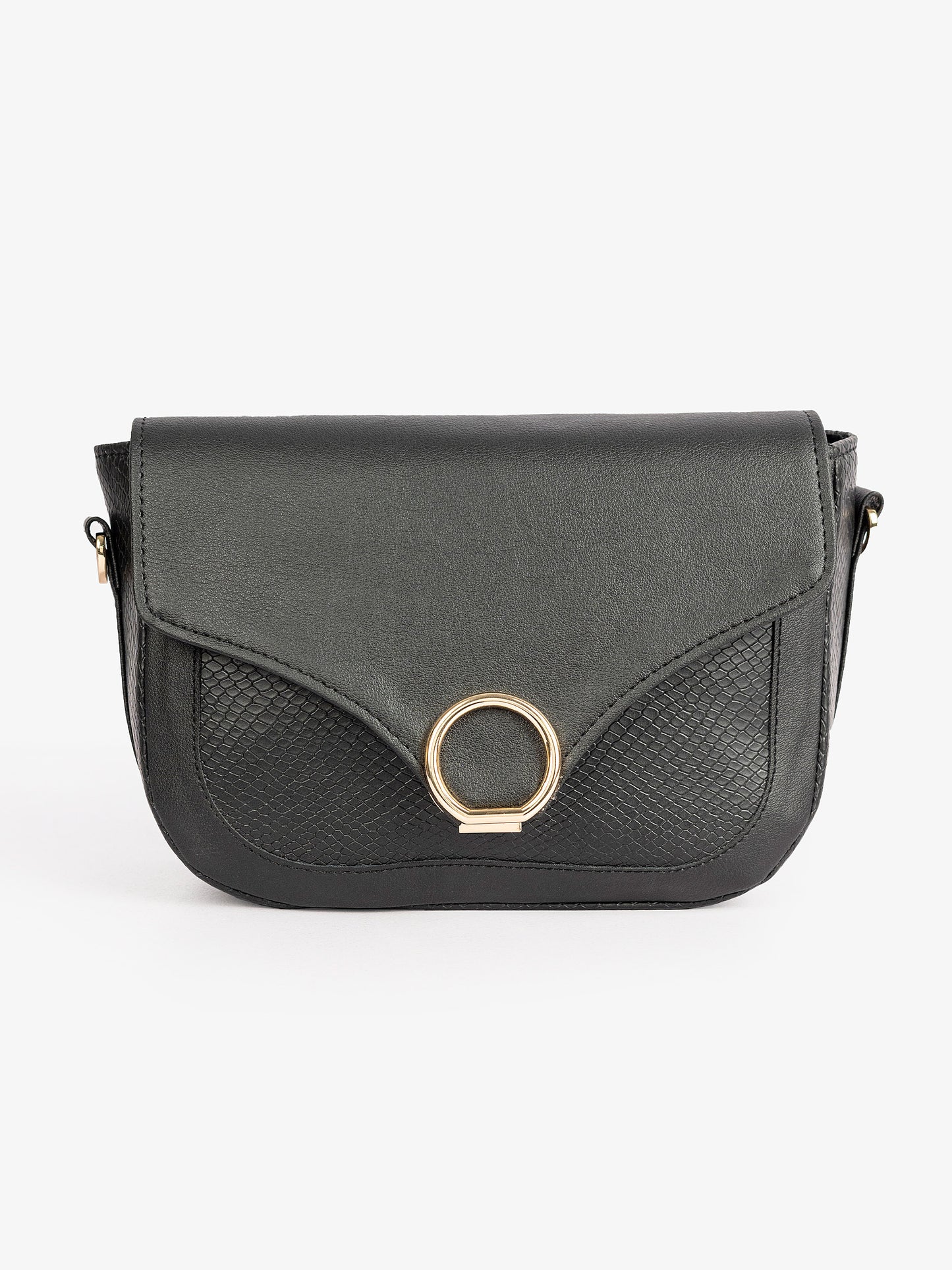 Snake Textured Handbag