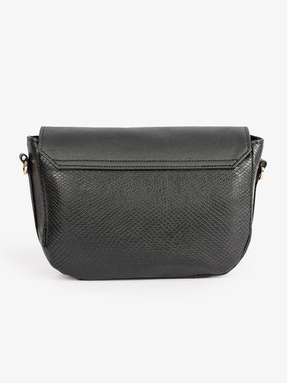 Snake Textured Handbag