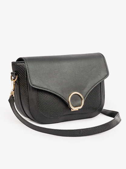 Snake Textured Handbag