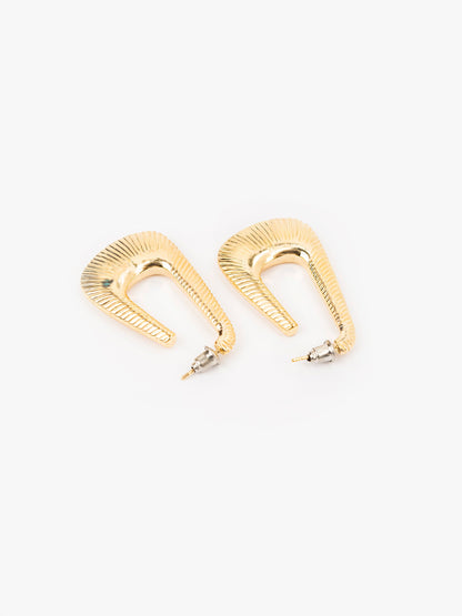 Textured Hook earrings