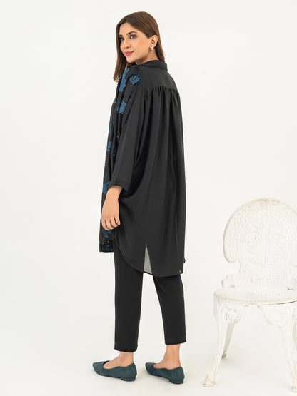 Chiffon Top-Embroidered