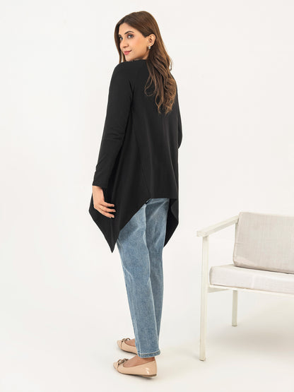 Dyed Jersey Cardigan