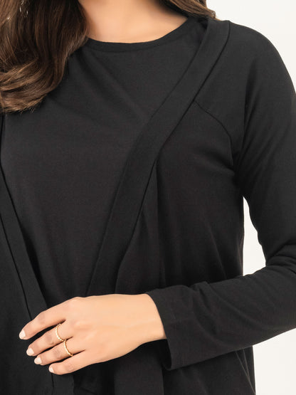 Dyed Jersey Cardigan