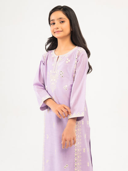 2 Piece Lawn Suit-Embroidered