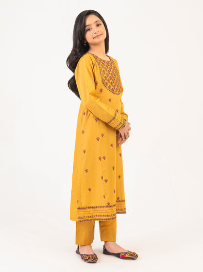 2 Piece Lawn Suit-Embroidered