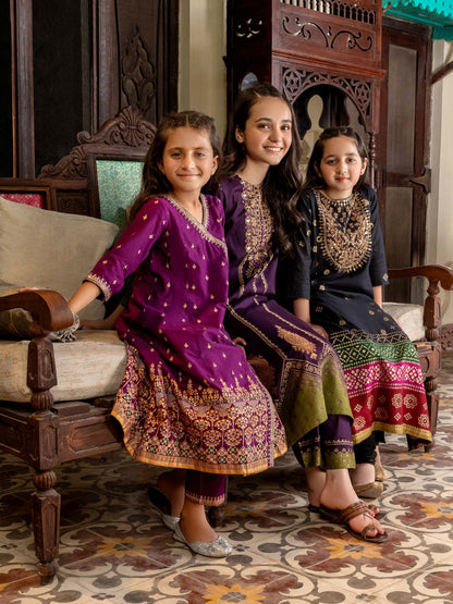 2 Piece lawn Suit- Embroidered