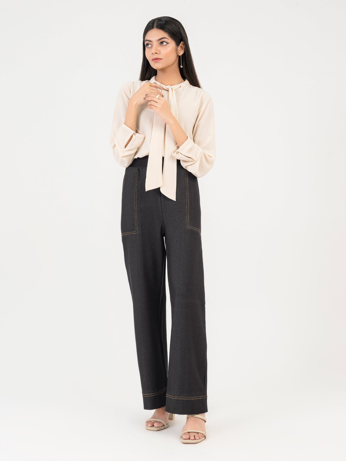 Dyed Jersey Pants