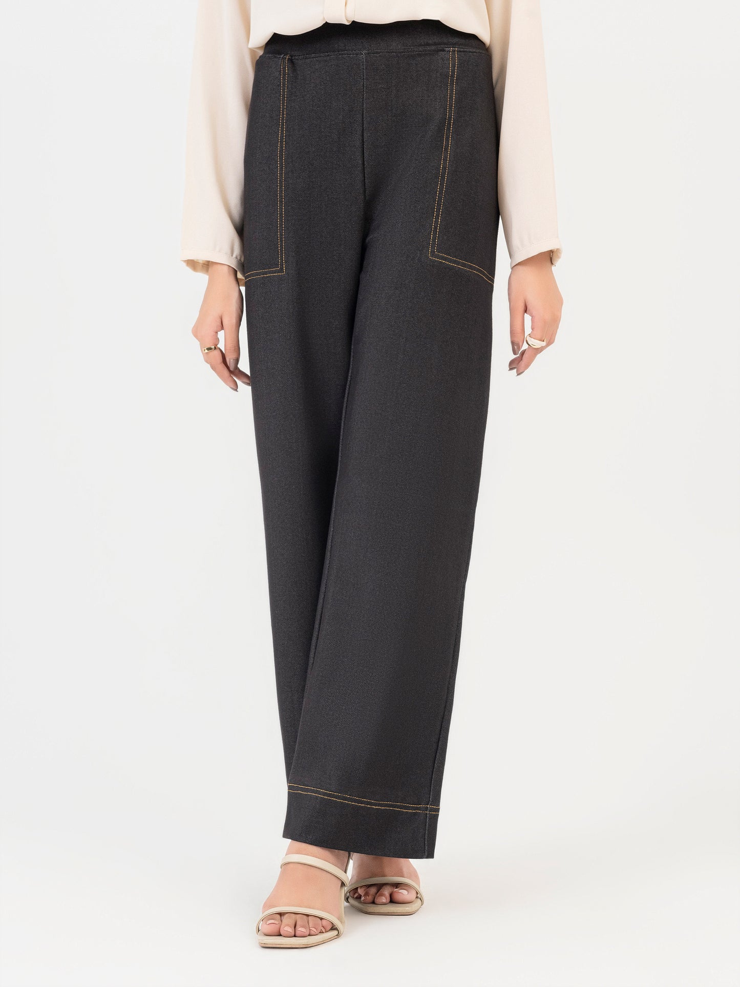 Dyed Jersey Pants