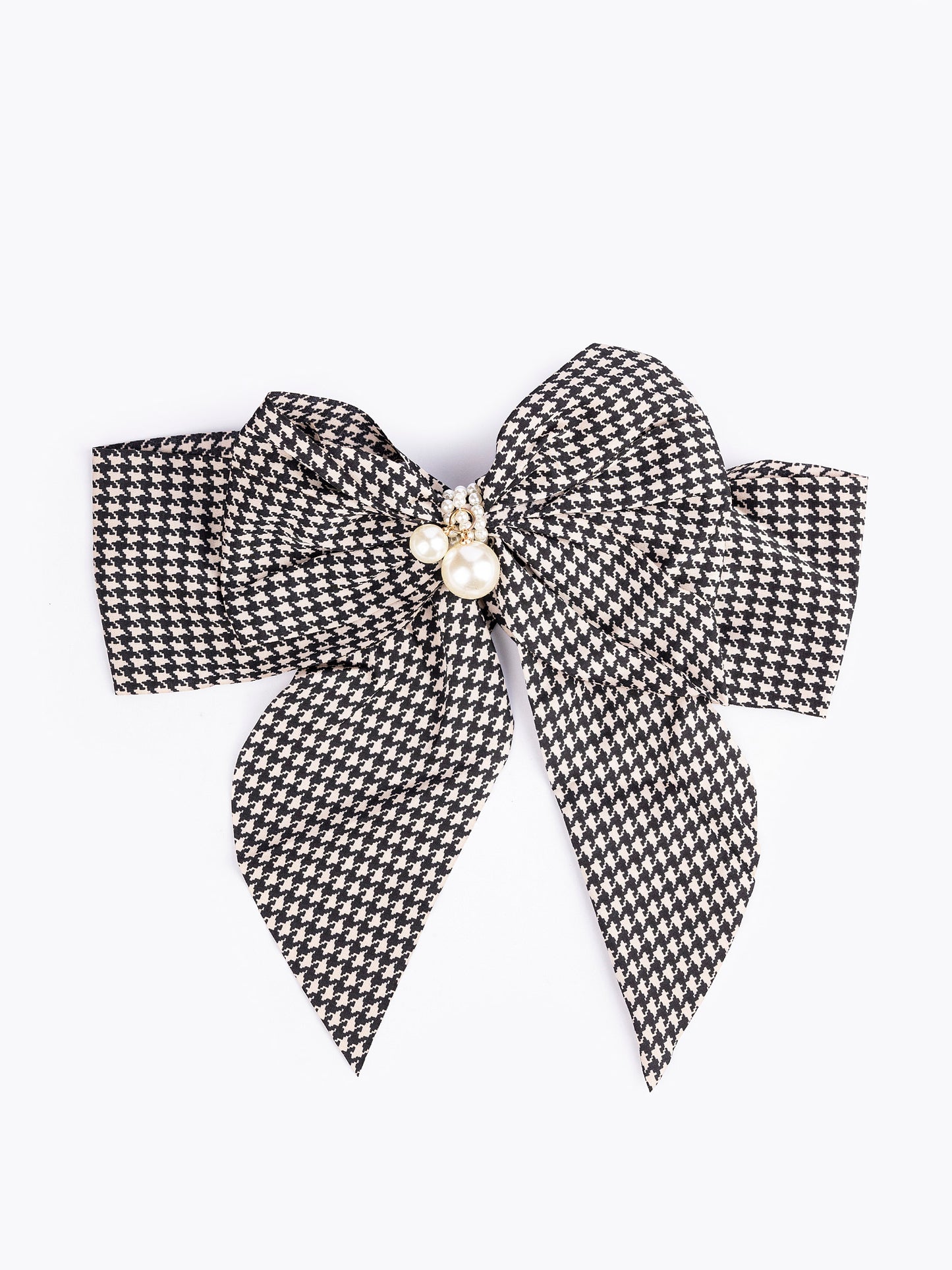 Embellished Bow Hair Clip