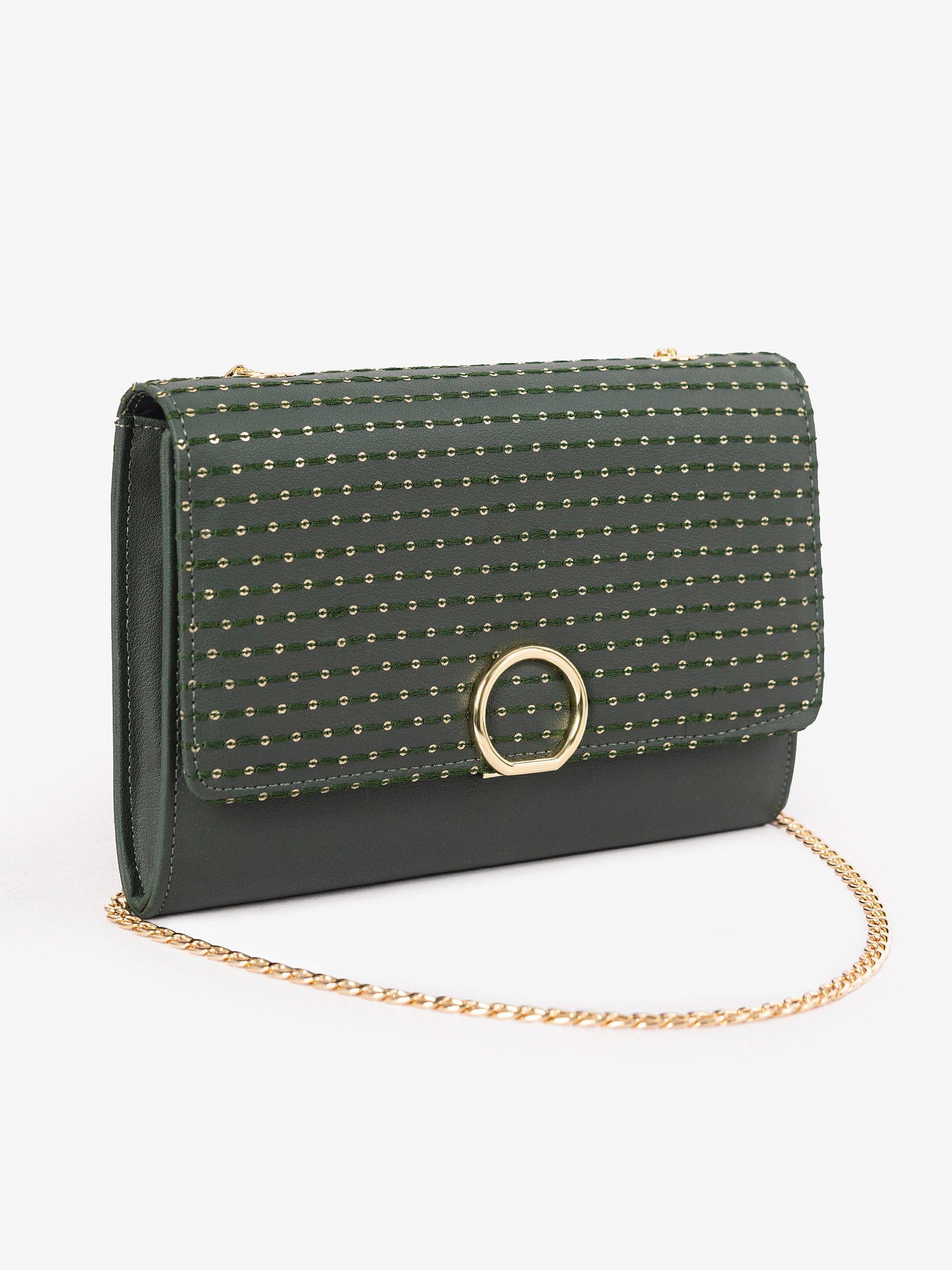 Embroidered Clutch