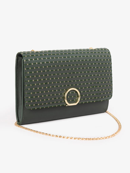 Embroidered Clutch