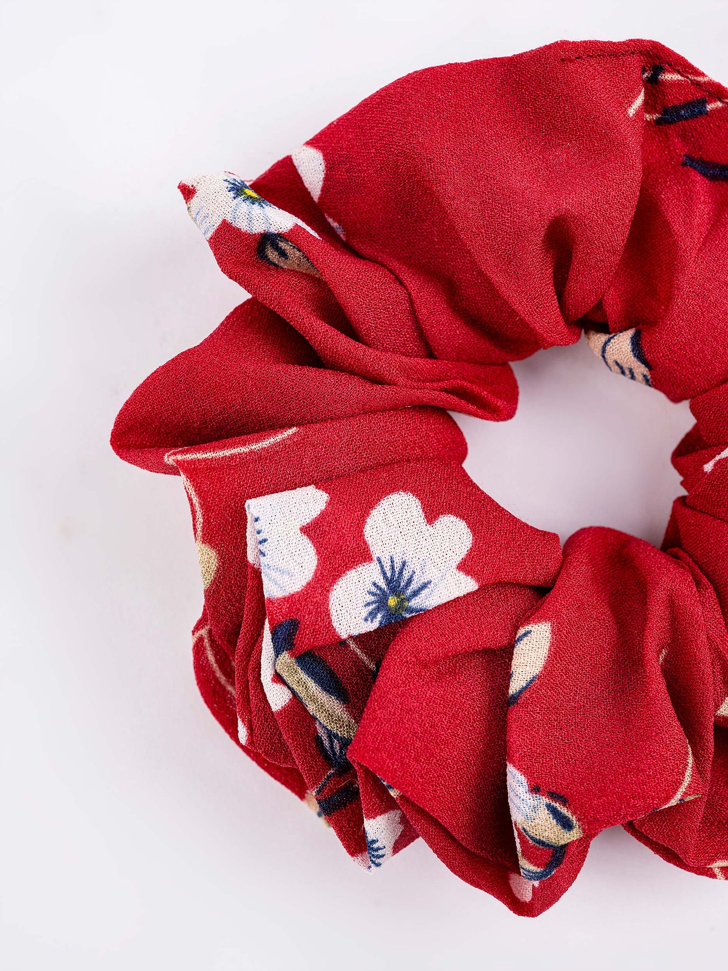 Printed Hair Scrunchie