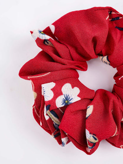 Printed Hair Scrunchie
