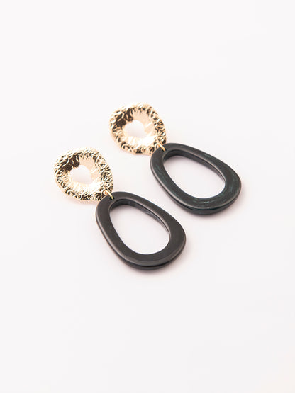 Textured Dangle Earrings