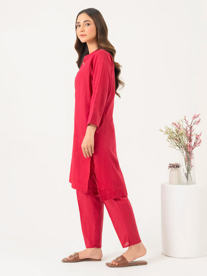 2 Piece Lawn Suit-Dyed(Pret)