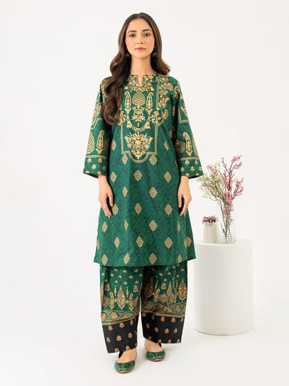 2 Piece Lawn Suit-Paste Print(Pret)