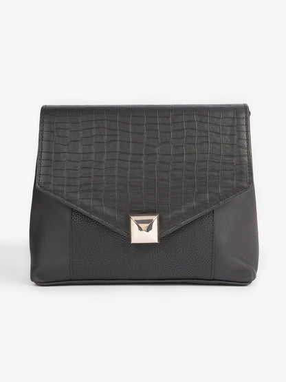 Snake Textured Handbag
