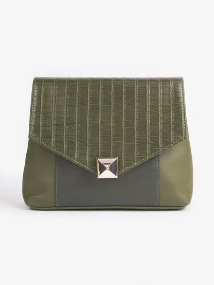 Snake Textured Handbag